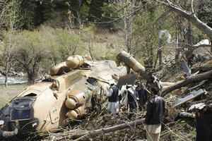 Troje mrtvih u padu avganitanskog vojnog helikoptera