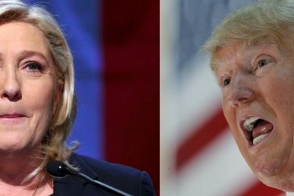 Marin Le Pen, Donald Tramp, Foto: Reuters