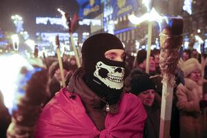 Kijev: Pripadnici ekstremne desnice slavili godišnjicu rođenja...
