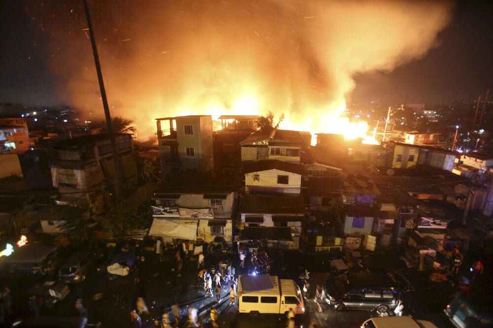 Filipini požar, Foto: Beta/AP