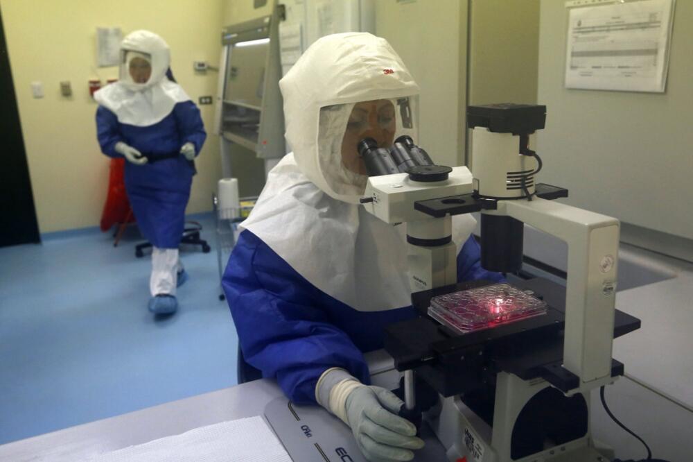 ebola laboratorija, Foto: Reuters