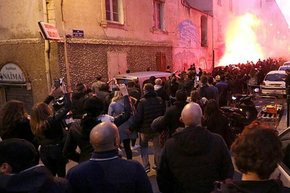 Korzika neredi, Foto: Twitter