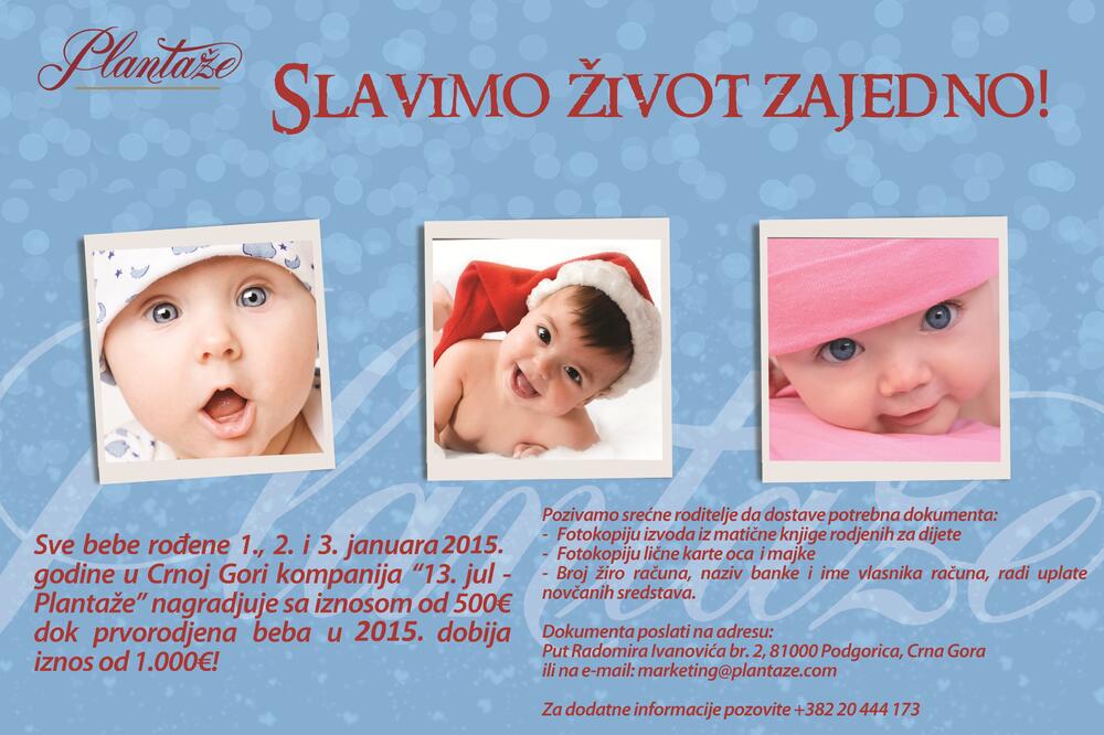 Plantaže bebe, Foto: Plantaze.com