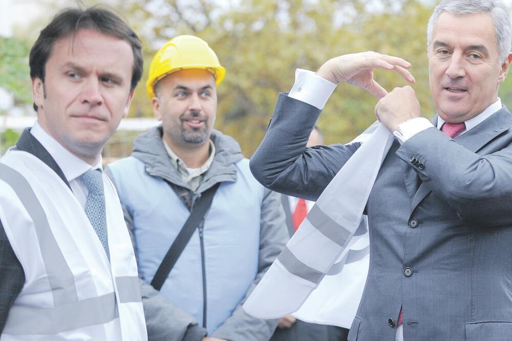 Raško Konjević, Milo Đukanović, Foto: Savo Prelević