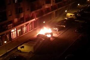 Podgorica: Na Zabjelu izgorio automobil