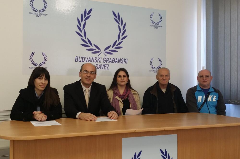 Budvanski građanski savez, Radomir Glendža, Foto: Vuk Lajović