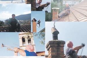 Jedini novski dimnjačar izložio fotografije