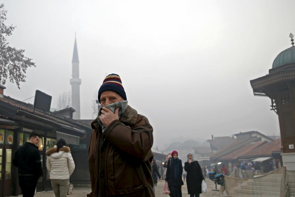 Sarajevo zagađenost, Foto: Reuters