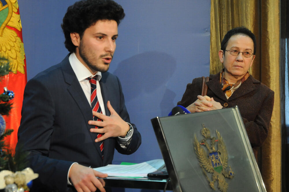 Dritan Abazović, Gudrun Štajnaker, Foto: Luka Zeković