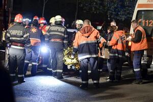 Bukurešt: Broj stradalih u požaru u noćnom klubu povećan na 63