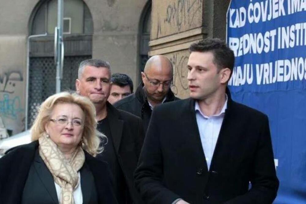Ines Strenja Linić, Božo Petrov, Foto: /www.facebook.com/MostNezavisnihLista