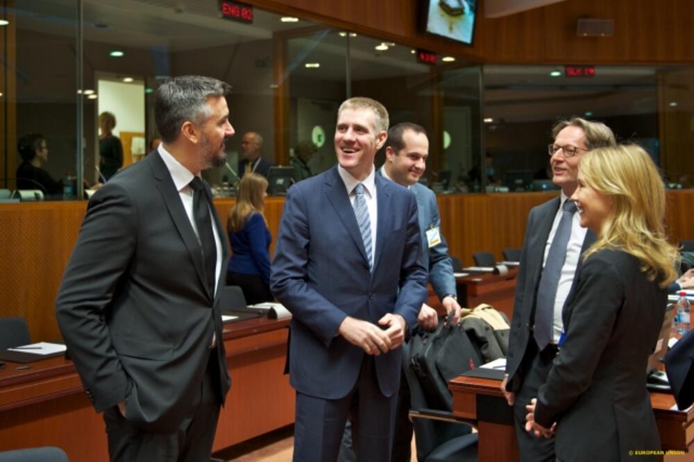 Igor Lukšić, Aleksandar Andrija Pejović,, Foto: MVPEI