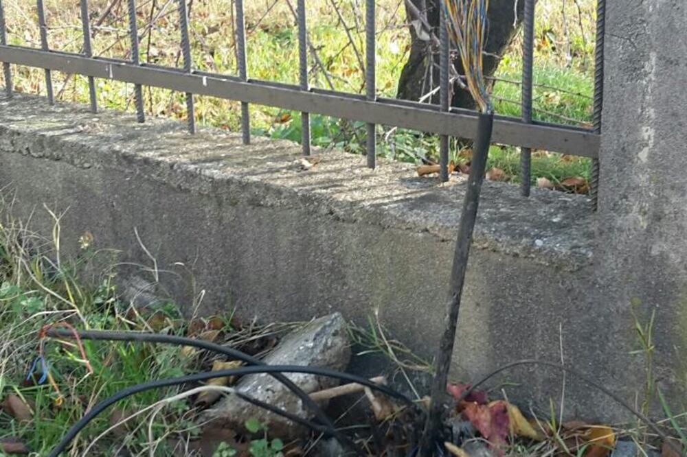 Telekom krađa kabla, Foto: Telekom