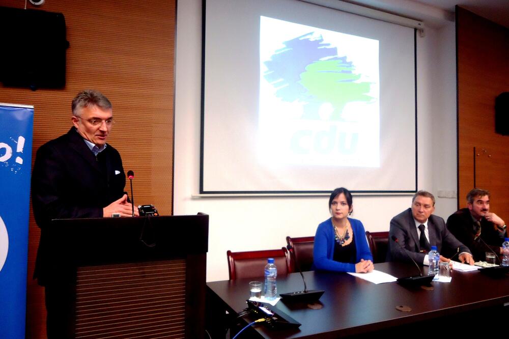 Konvencija CDU, Tivat, Foto: Siniša Luković