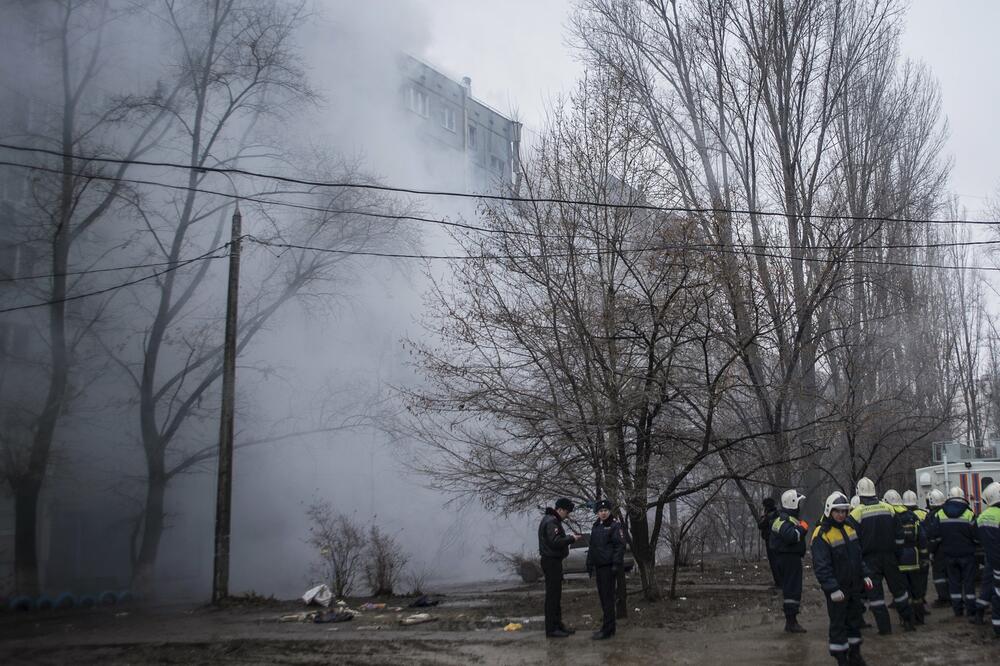 Eksplozija gasa, Volgograd, Foto: Reuters