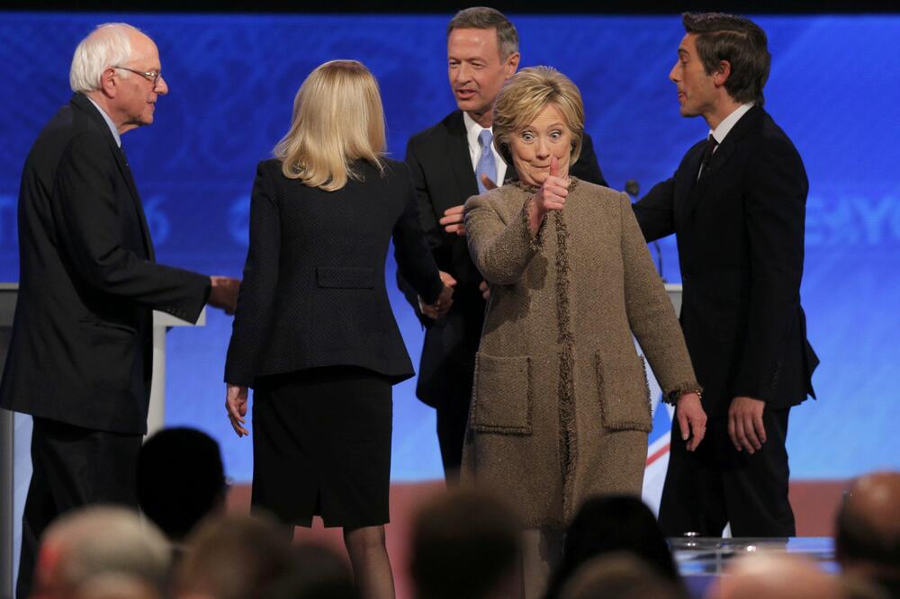 Hilari Klinton, Berni Sanders, Martin O'Mali, Foto: Reuters