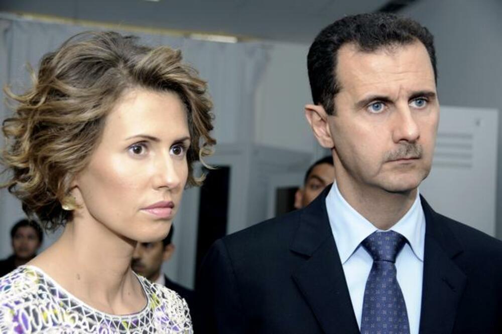 Asma al-Asad, Bašar al-Asad, Foto: Beta/AP