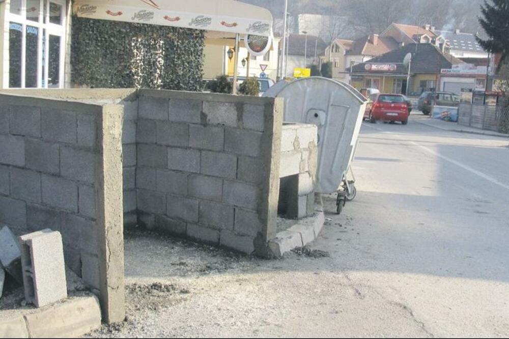Bijelo Polje kontejner, Foto: Jadranka Ćetković