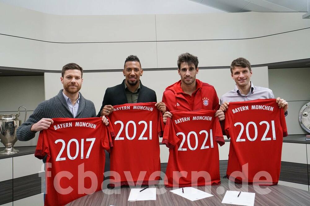 Bajern ugovori, Foto: Fcbayern.de