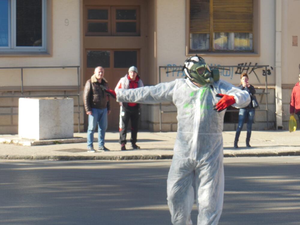 protest, zagađenje, Nikšić