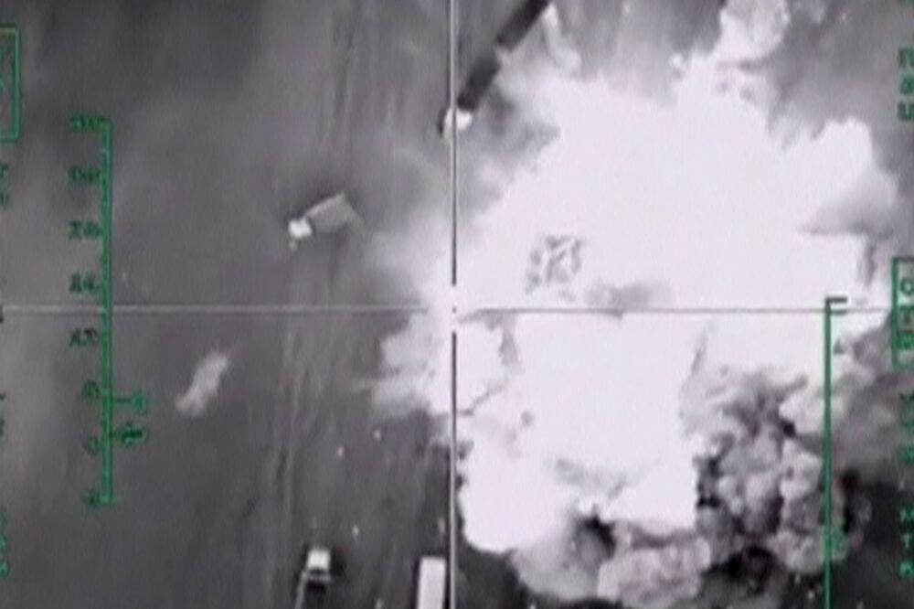 Rusija bombardovanje, Sirija, Foto: Reuters