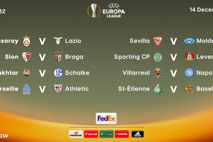 Zverotić protiv Vukčevića u 1/16 finala LE, Napoli izvukao...