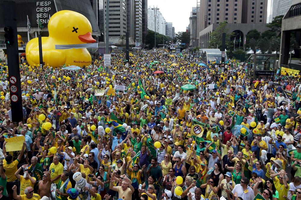 Brazil protest, Foto: Reuters