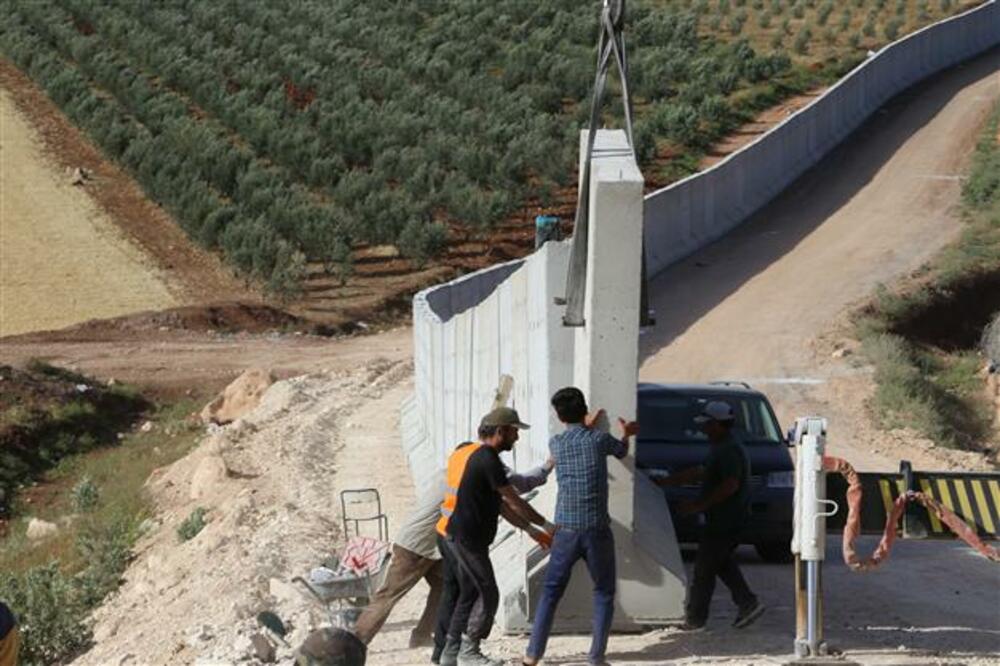 zid na tursko-sirijskoj granici, Foto: Facebook