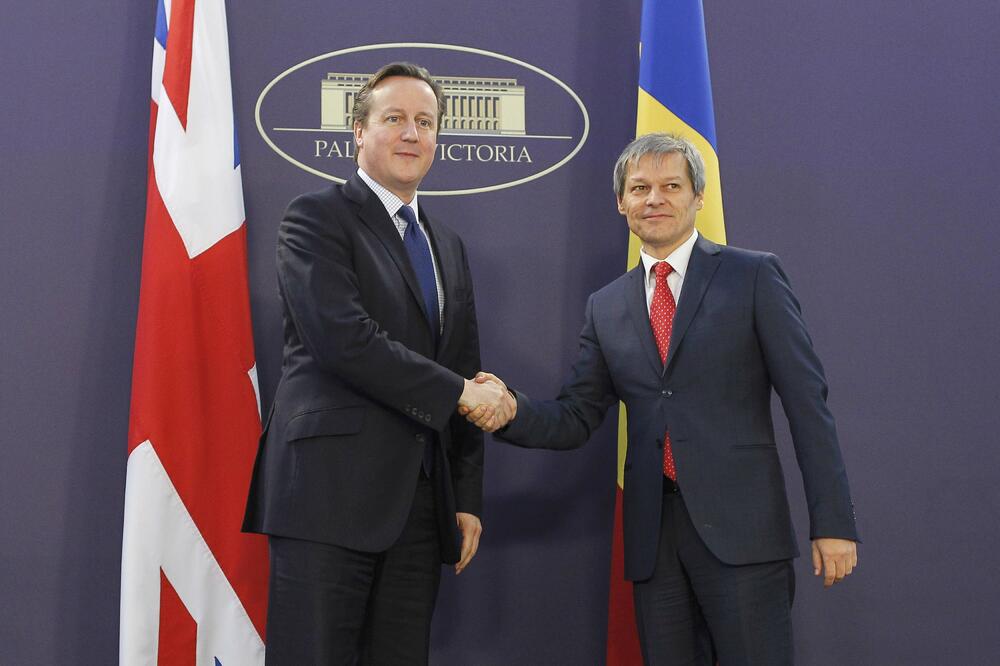 Dejvid Kameron, Dačian Ciolos, Foto: Reuters