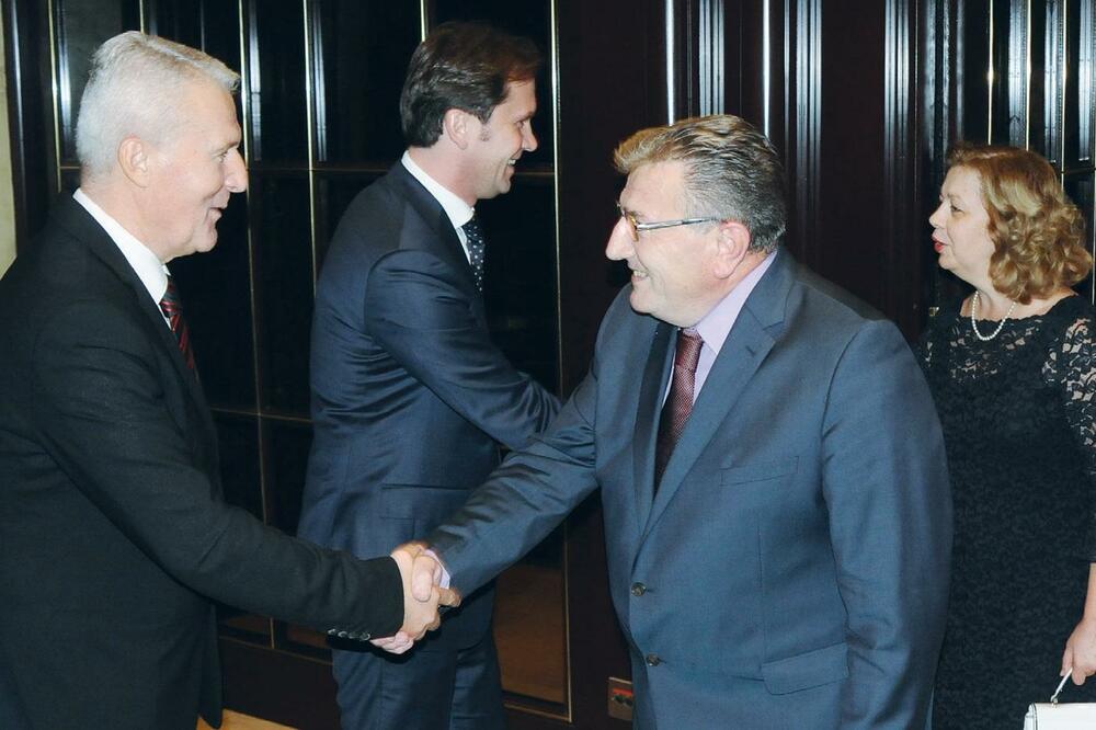 Slavko Stojanović, Raško Konjević, Veselin Vučković, Foto: Luka Zeković