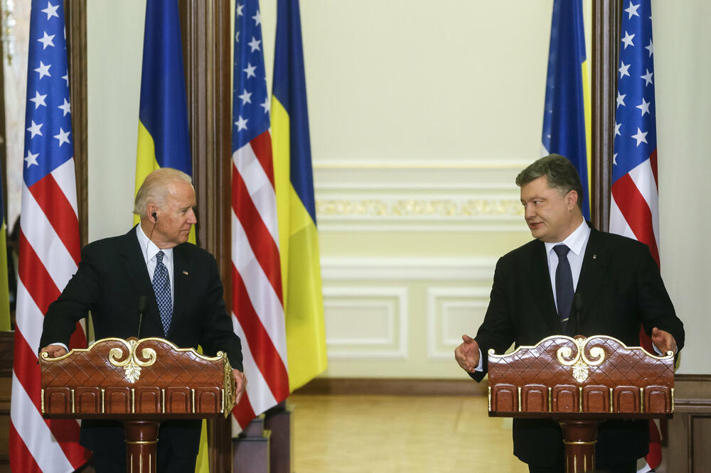 Džo Bajden Petro Porošenko, Foto: Reuters