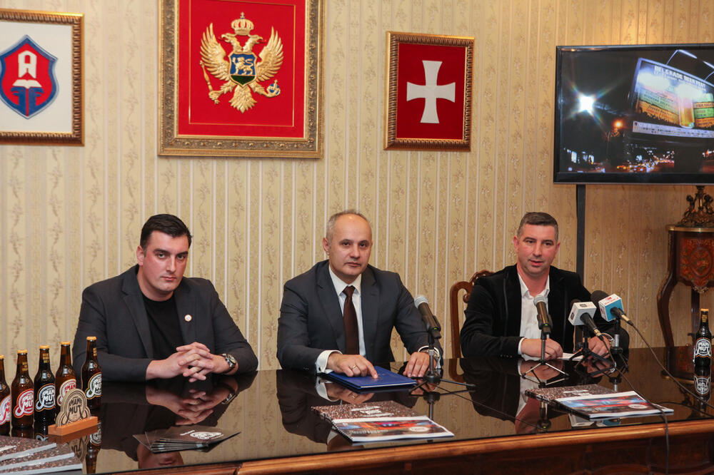 Srdić, Kašćelan i Jovović na konferenciji za novinare, Foto: Prijestonica