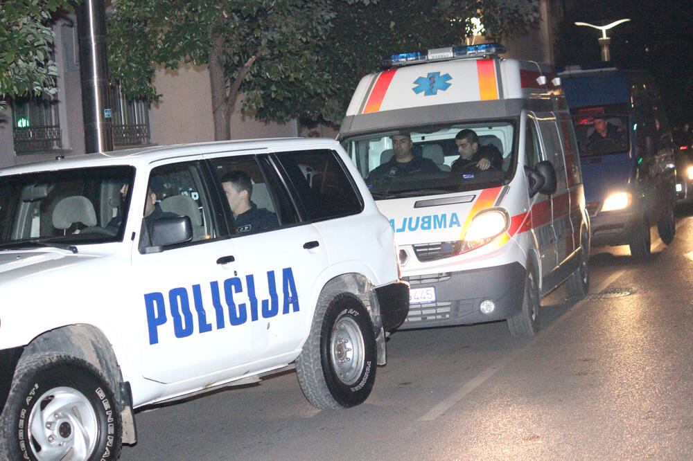 Miloš Marović, privođenje, Foto: Filip Roganović