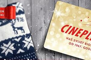 Cineplexx poklon kartica za novogodišnje praznike