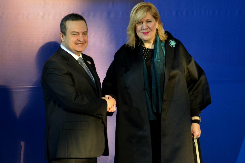 Ivica Dačić, Dunja Mijatović, Foto: Betaphoto