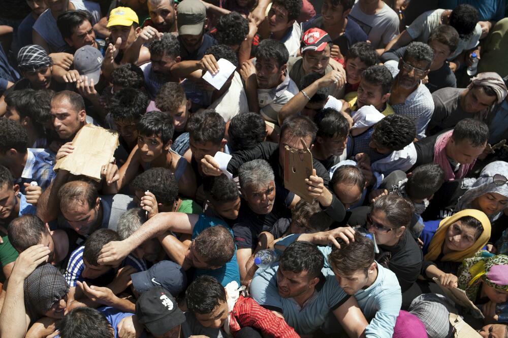 Grčka, Lezbos imigranti, Foto: Reuters