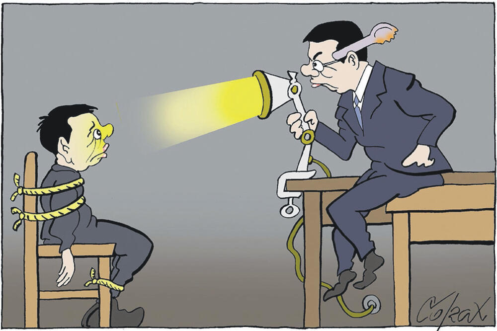 Premijera državnog udara, Aleksandar Vučić, Foto: Corax, "Danas", Srbija