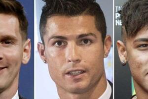 Mesi, Ronaldo i Nejmar finalisti