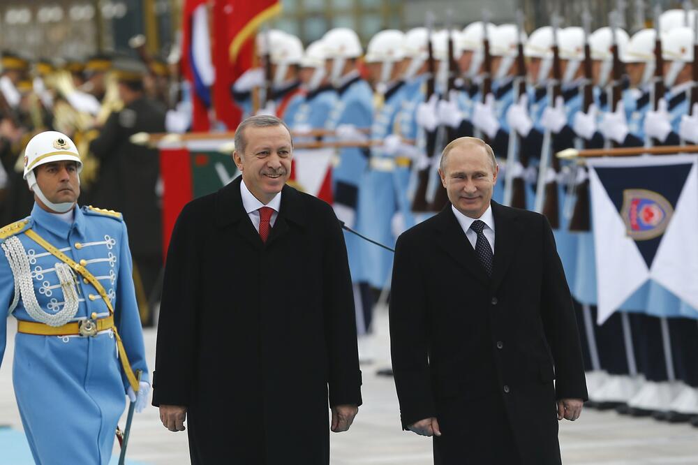 Vladimir Putin, Redžep Tajip Erdogan, Foto: Reuters