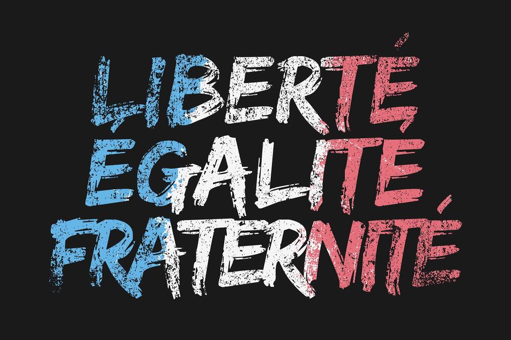 Liberte, Egalite, Fraternite, Foto: Shutterstock
