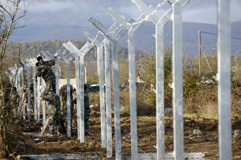 ograda, Makedonija-Grčka, Foto: Reuters