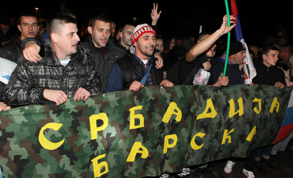 protest DF, Nikšić