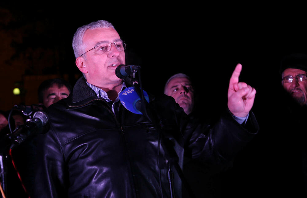 protest DF, Nikšić