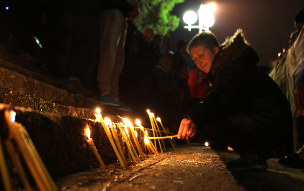 protest DF, Nikšić