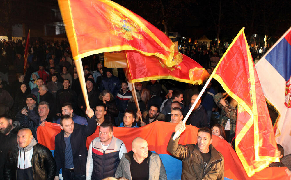 protest DF, Nikšić