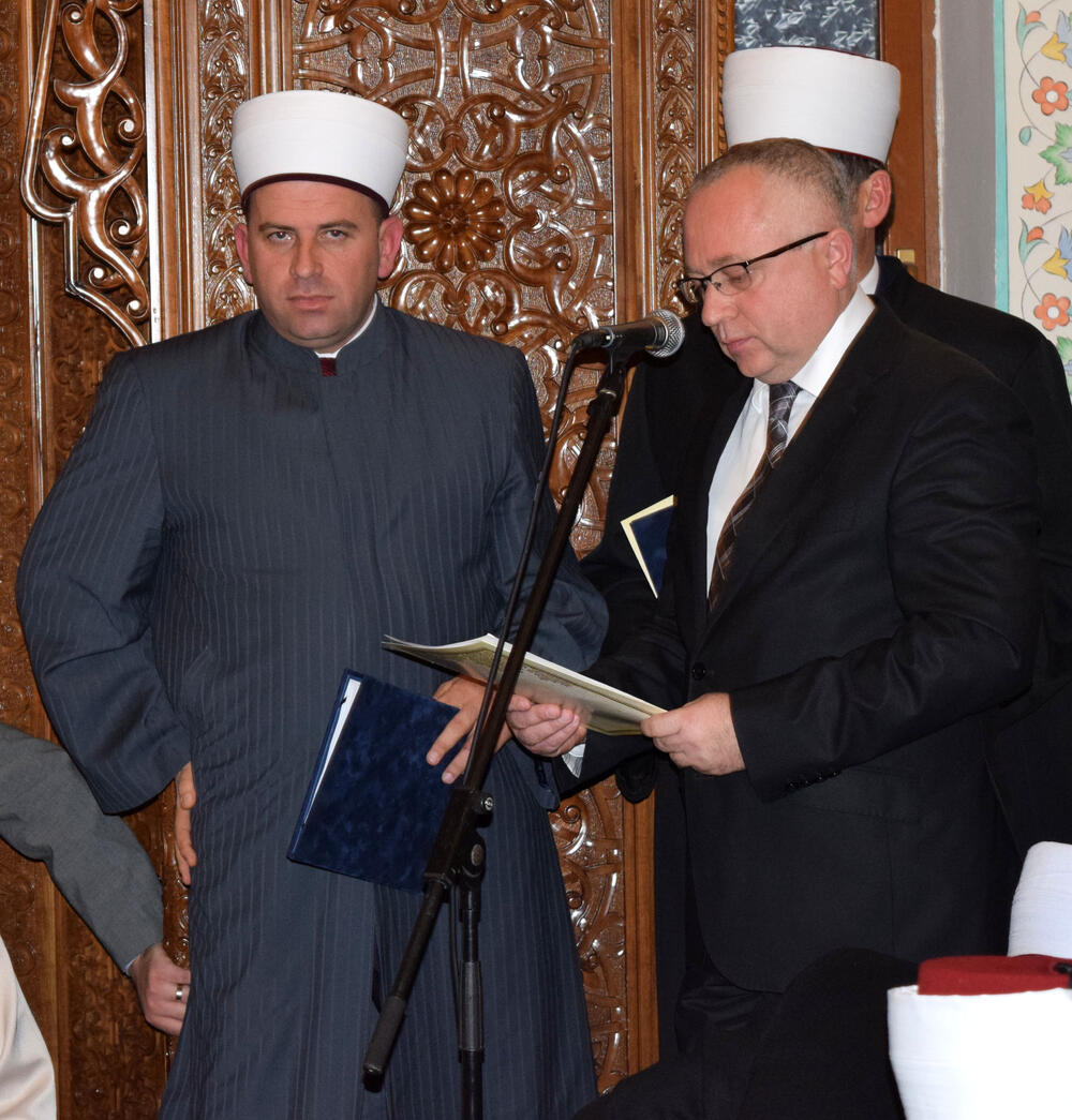 Rifat Fejzić, inauguracija