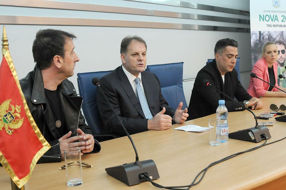 Slavoljub Stijepović, Željko Joksimović, Hari Varešanović, Foto: Zoran Đurić