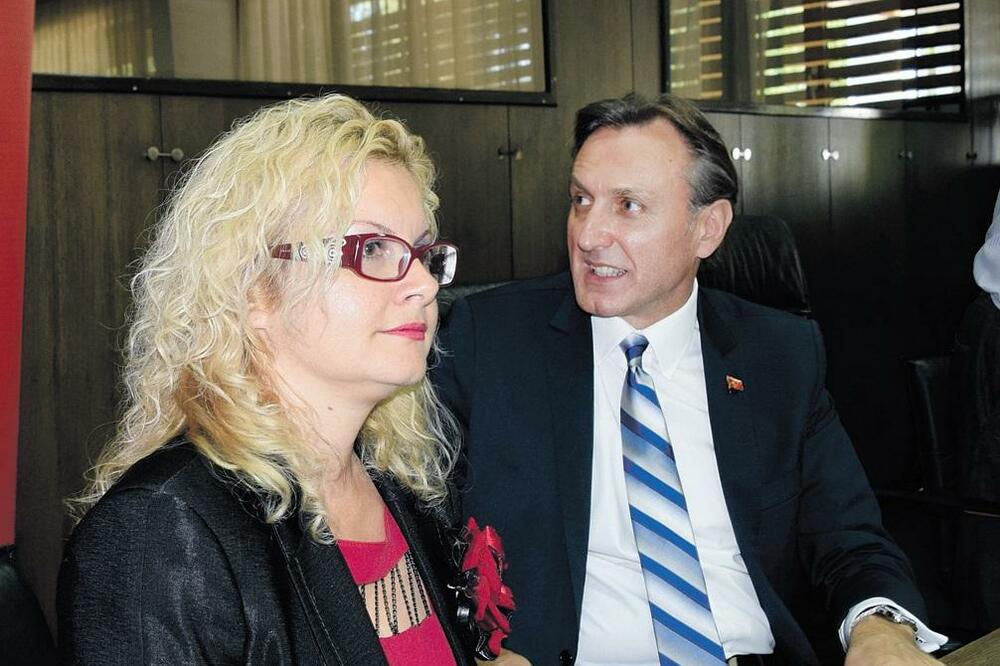 Mirel Radić-Ljubisavljević, Ranko Krivokapić, Foto: Luka Zeković