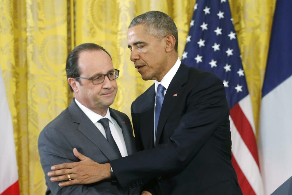 Fransoa Oland, Barak Obama, Foto: Reuters