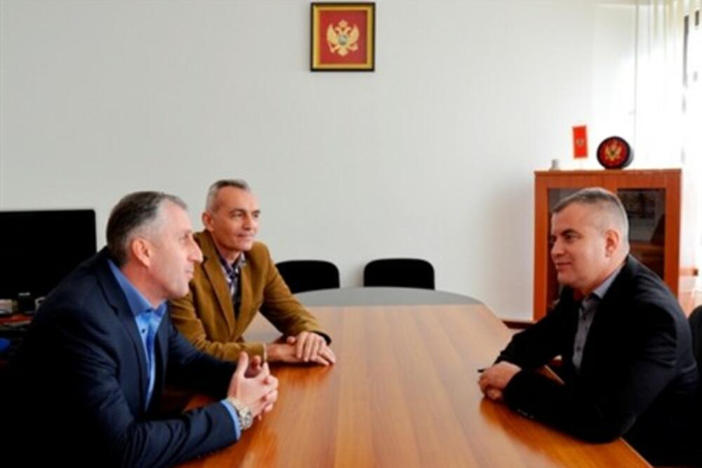 Saša Jovanović,  Ivan Mašulović, Foto: Ministarstvo odbrane Crne Gore